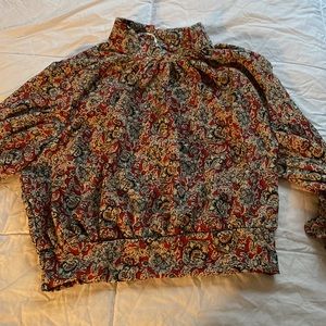 Stem And Vine Rust Top XL